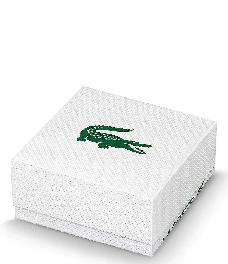Lacoste Men's Spelt Collection Stainless Steel Chain Necklace