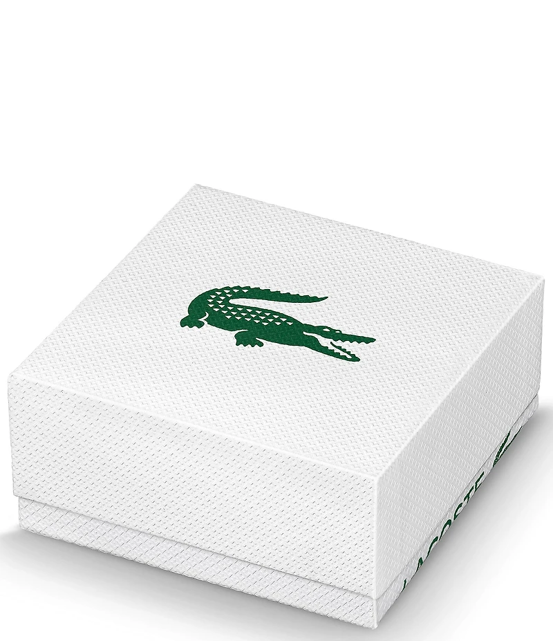 Lacoste Men's Spelt Collection Stainless Steel Line Chain Bracelet