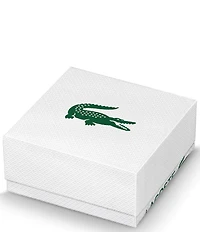 Lacoste Men's Spelt Collection Stainless Steel Line Chain Bracelet