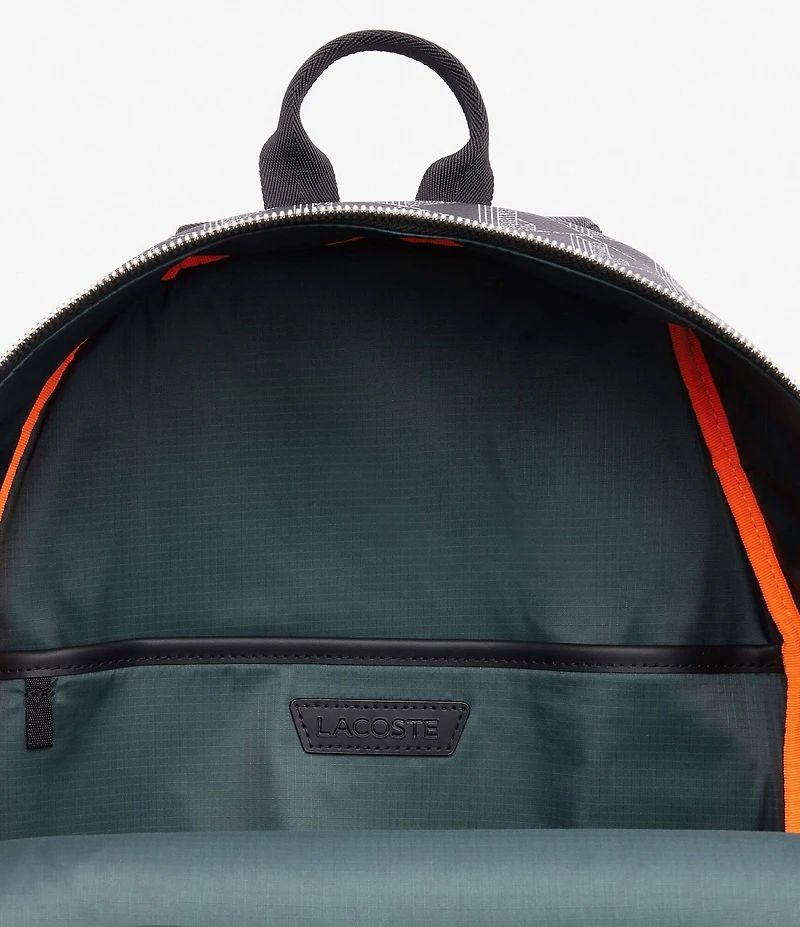 Lacoste Monogram Logo Backpack