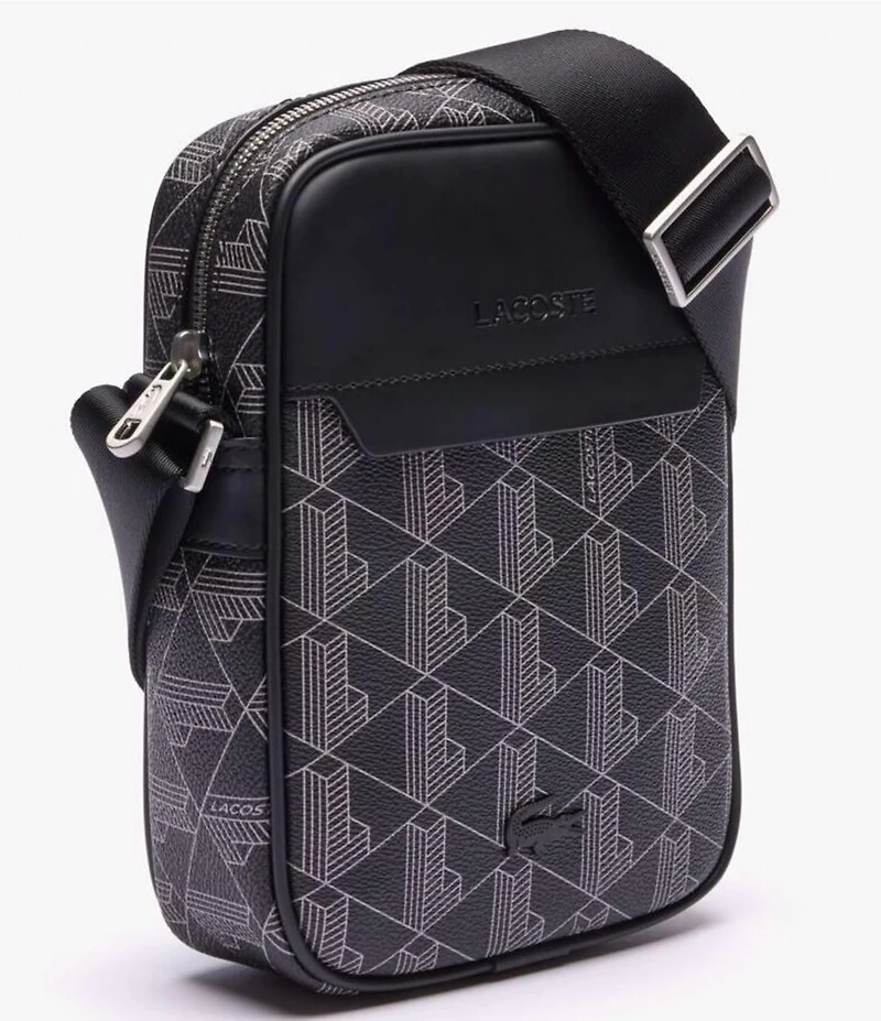 Lacoste Monogram Vertical Camera Bag
