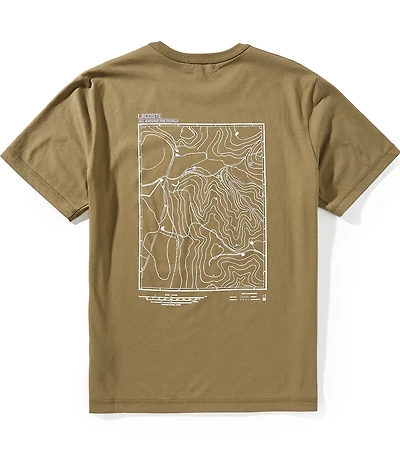 Lacoste Multi Print Jersey Short Sleeve T-Shirt