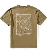 Lacoste Multi Print Jersey Short Sleeve T-Shirt