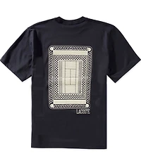 Lacoste Printed Jersey Short Sleeve T-Shirt