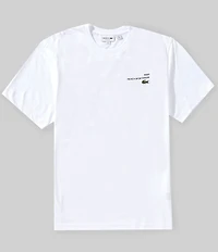 Lacoste Printed Motif Jersey Short Sleeve T-Shirt
