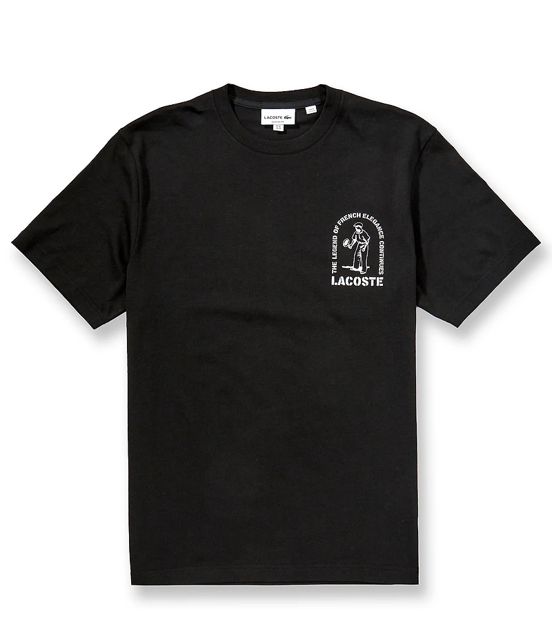 Lacoste Printed Short Sleeve T-Shirt