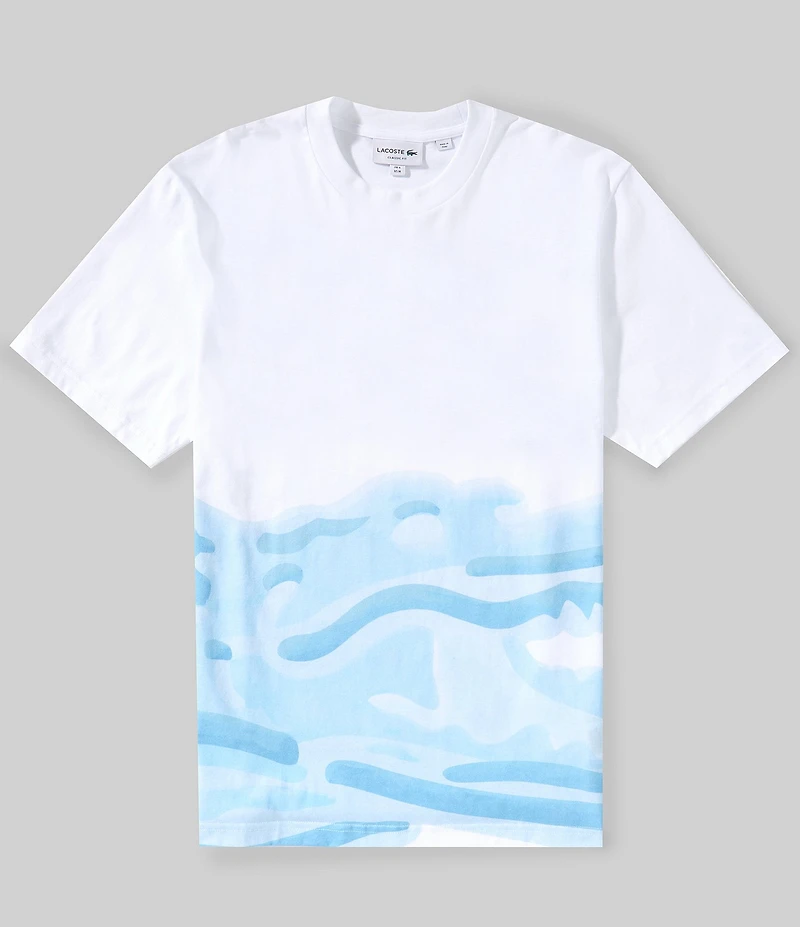 Lacoste Printed Short Sleeve T-Shirt