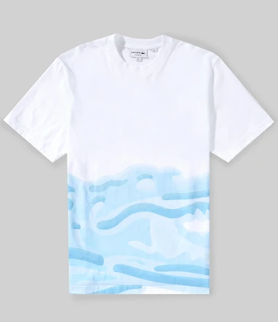 Lacoste Printed Short Sleeve T-Shirt