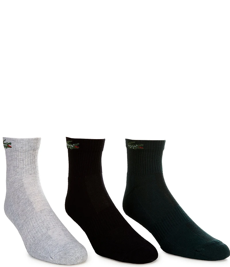 Lacoste Seasonal Ankle Socks 3-Pack