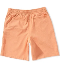 Lacoste Seersucker 8#double; Inseam Shorts