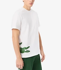 Lacoste Short Sleeve #double;BIG CROC#double; T Shirt