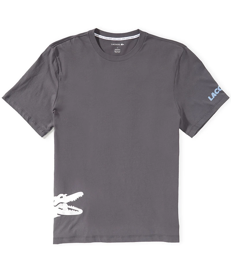 Lacoste Short Sleeve #double;BIG CROC#double; T Shirt