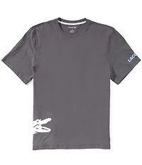 Lacoste Short Sleeve #double;BIG CROC#double; T Shirt