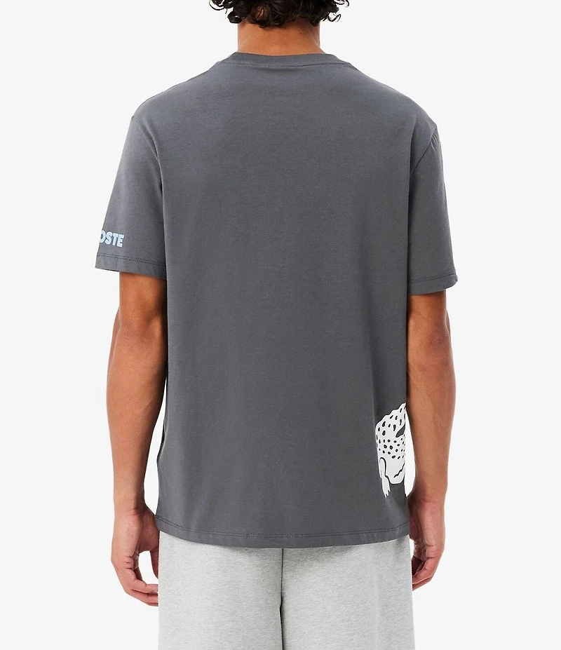 Lacoste Short Sleeve #double;BIG CROC#double; T Shirt