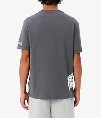 Lacoste Short Sleeve #double;BIG CROC#double; T Shirt