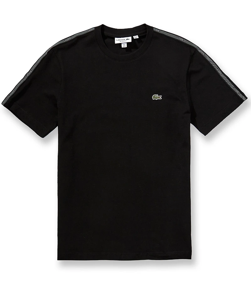 Lacoste Shoulder Tape Short Sleeve T-Shirt
