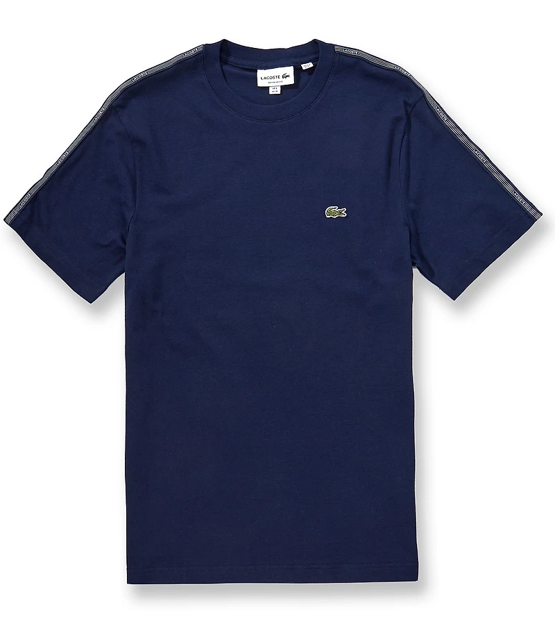 Lacoste Shoulder Tape Short Sleeve T-Shirt
