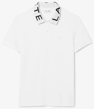 Lacoste Slim Fit Branded Short Sleeve Polo Shirt