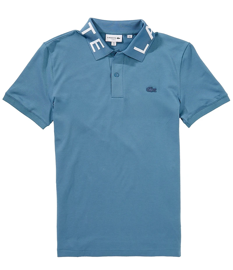 Lacoste Slim Fit Branded Short Sleeve Polo Shirt