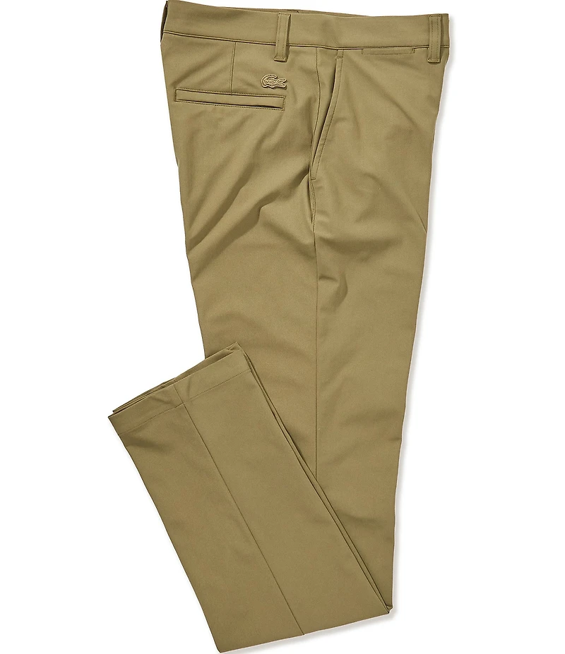 Lacoste Slim Fit Flat Front Stretch Chino Pants