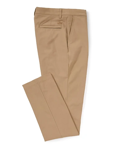 Lacoste Slim Fit Flat Front Stretch Chino Pants