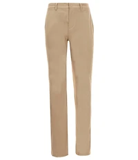 Lacoste Slim Fit Flat Front Stretch Chino Pants