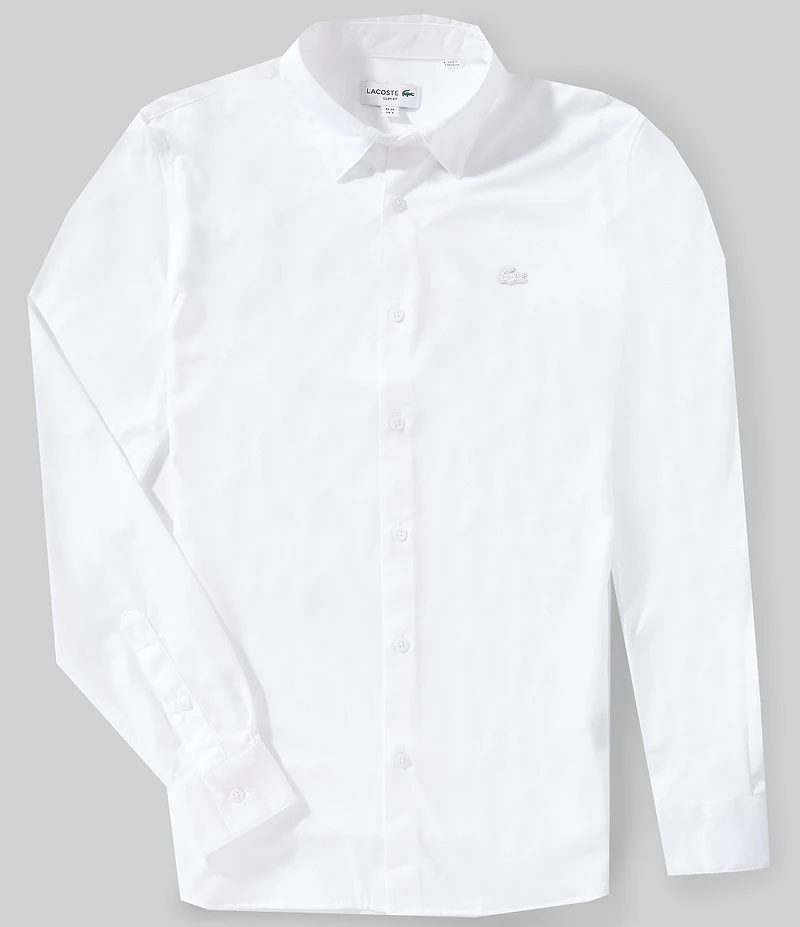 Lacoste Slim Fit Long Sleeve Woven Shirt