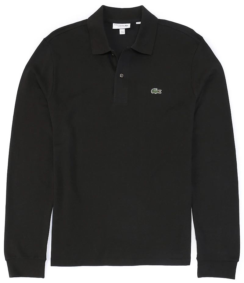 Lacoste Solid Long Sleeve Polo Shirt