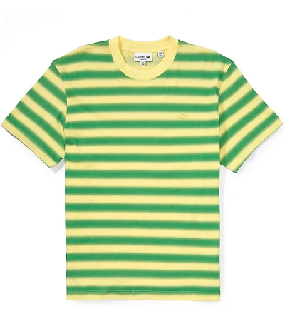Lacoste Stripe Short Sleeve T-Shirt