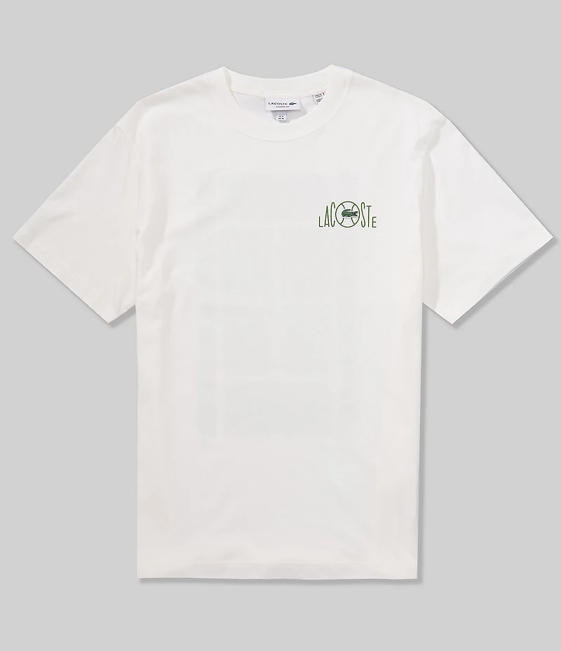 Lacoste Tennis Court Short Sleeve T-Shirt