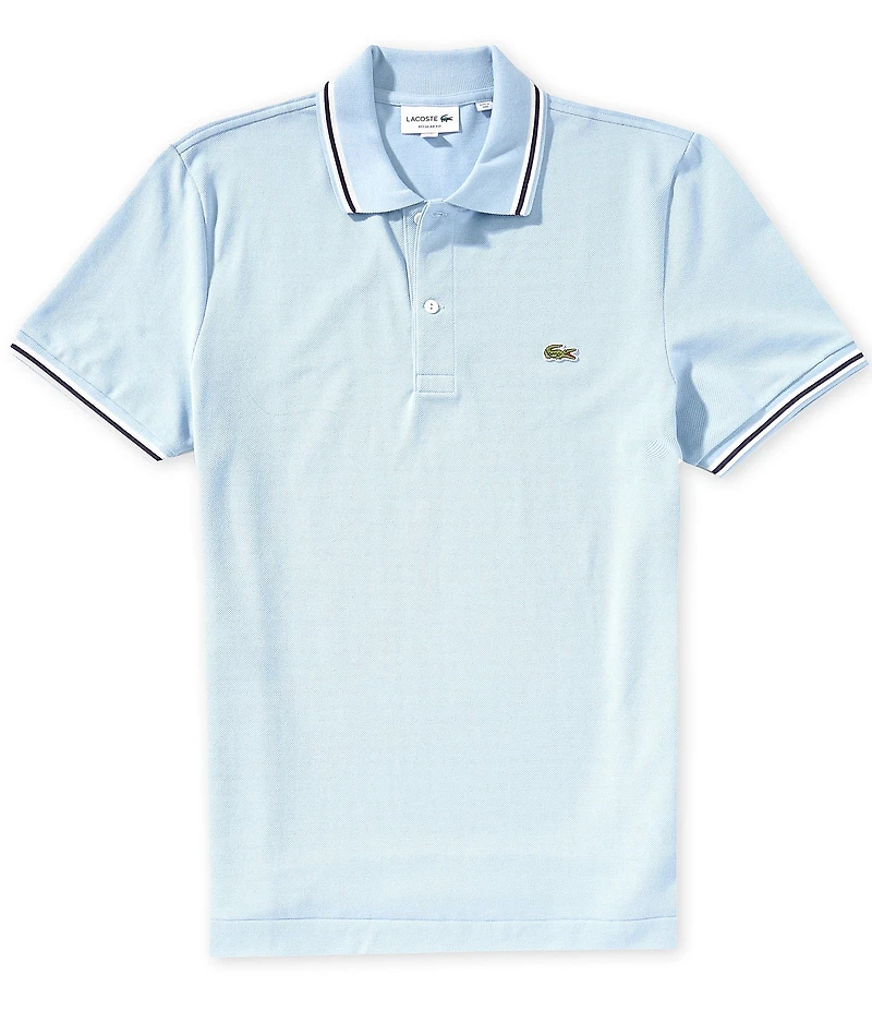 Lacoste Trimmed Accent Short Sleeve Polo Shirt