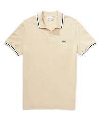 Lacoste Trimmed Accent Short Sleeve Polo Shirt