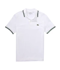 Lacoste Trimmed Accent Short Sleeve Polo Shirt