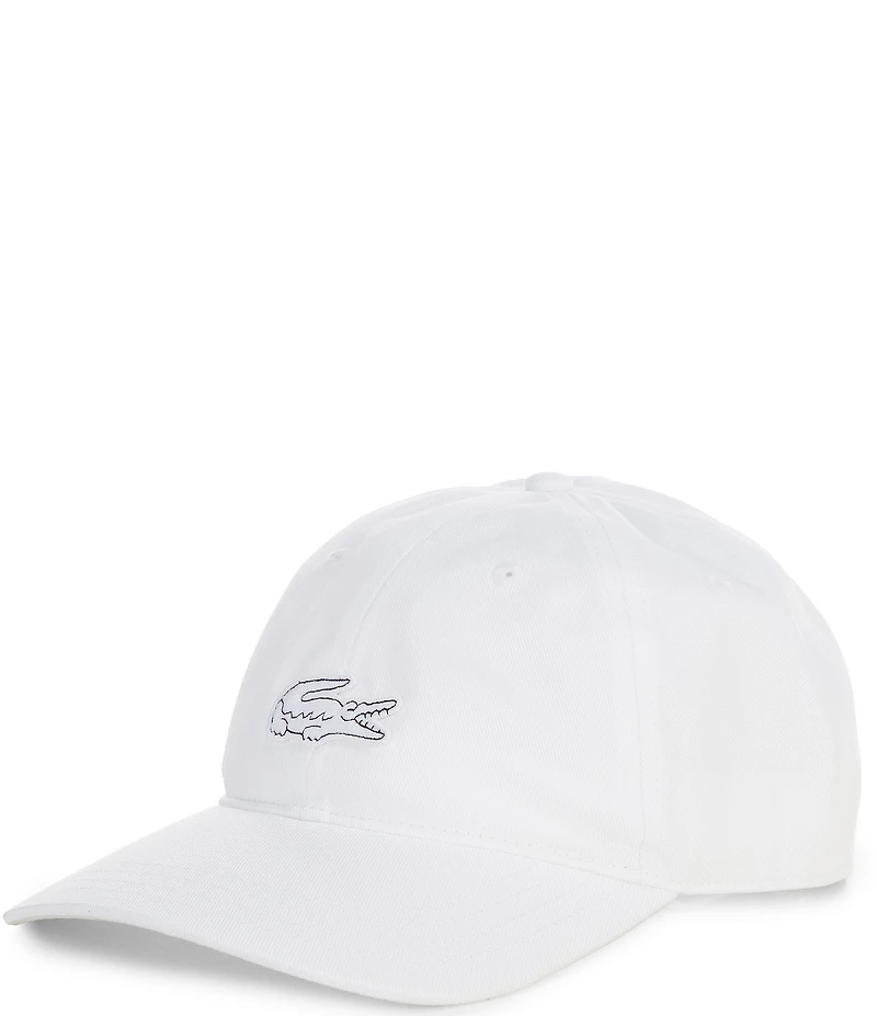 Lacoste Twill Croc Badge Logo Cap