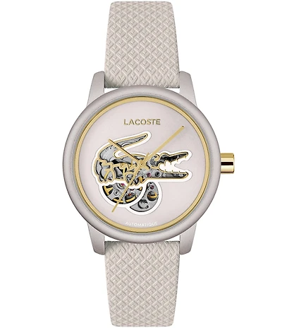 Lacoste Women's 12.12 Automatic Leather Strap Watch