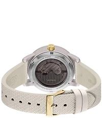 Lacoste Women's 12.12 Automatic Leather Strap Watch