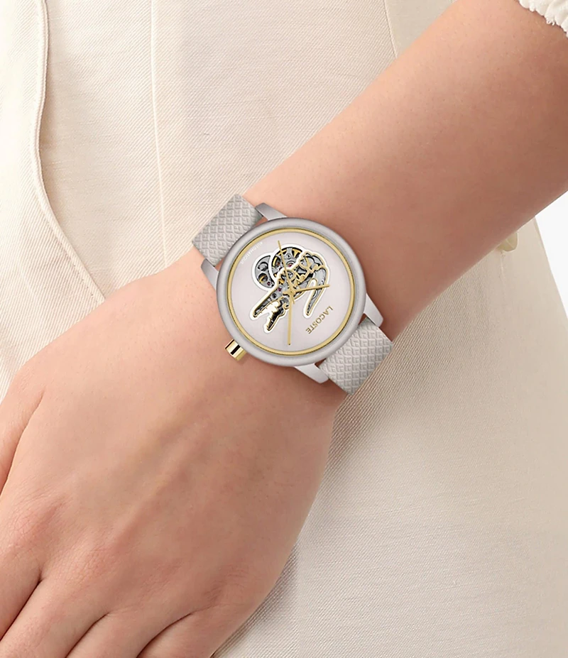 Lacoste Women's 12.12 Automatic Leather Strap Watch