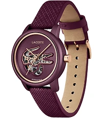 Lacoste Women's 12.12 Automatic Leather Strap Watch