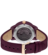 Lacoste Women's 12.12 Automatic Leather Strap Watch