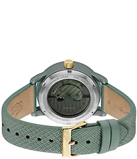Lacoste Women's 12.12 Automatic Leather Strap Watch