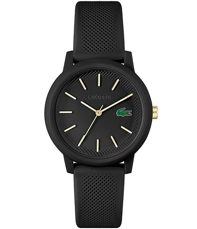 Lacoste Women's 12.12 Quartz Analog White Silicone Strap Watch
