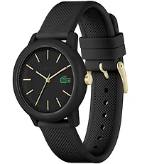 Lacoste Women's 12.12 Quartz Analog White Silicone Strap Watch