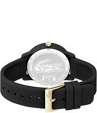 Lacoste Women's 12.12 Quartz Analog White Silicone Strap Watch