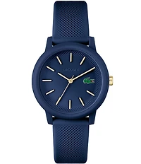 Lacoste Women's 12.12 Quartz Analog White Silicone Strap Watch