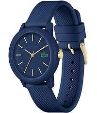 Lacoste Women's 12.12 Quartz Analog White Silicone Strap Watch