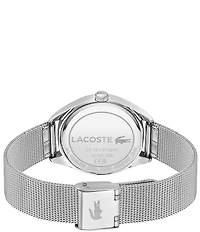 Lacoste Women's Atena Multifunction Stainless Steel Mesh Bracelet Watch