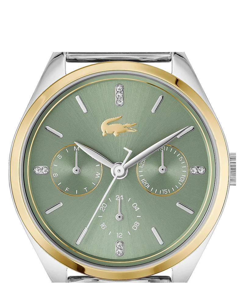 Lacoste Women's Atena Multifunction Stainless Steel Mesh Bracelet Watch