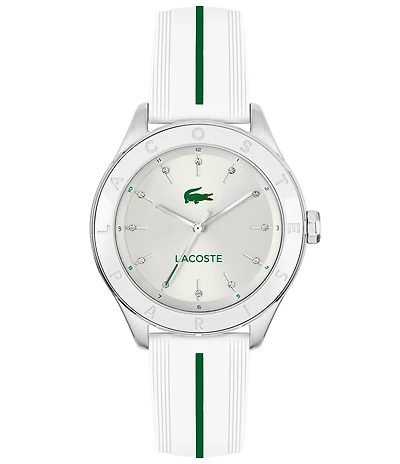 Lacoste Women's Billie Three Hand Silicone Strap Watch