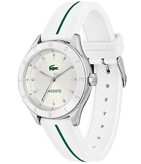 Lacoste Women's Billie Three Hand Silicone Strap Watch