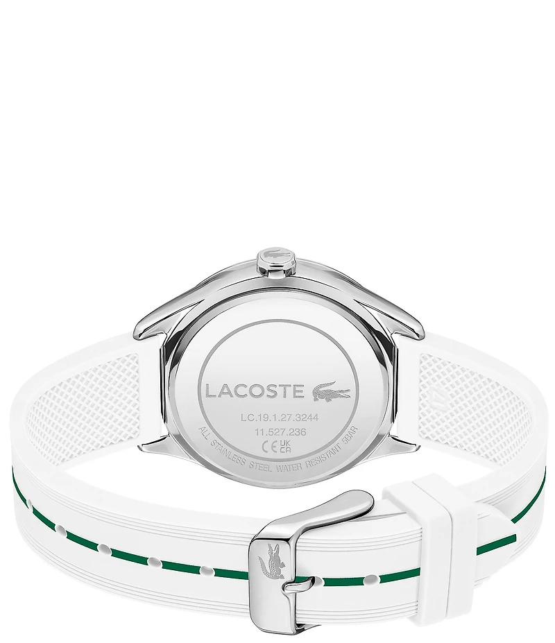 Lacoste Women's Billie Three Hand Silicone Strap Watch